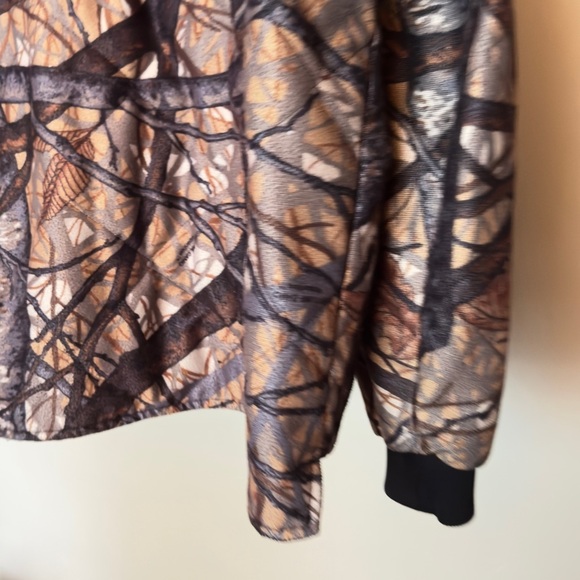 Vintage Natural Habitat Quilt Lined Camo Full Zip Jacket - Picture 8 of 11